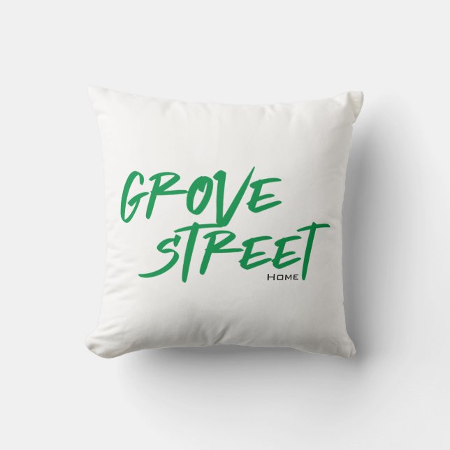 Grove Street Cushion (Front)