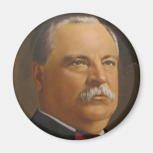 Grover Cleveland 22 &24 Magnet