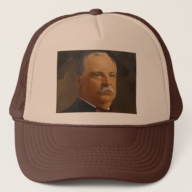 Grover Cleveland  22 &24 Trucker Hat (Front)