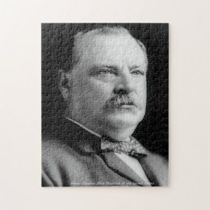 Grover Cleveland 22nd President of America. Jigsaw Puzzle