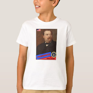 Grover Cleveland Baseball Card T-Shirt