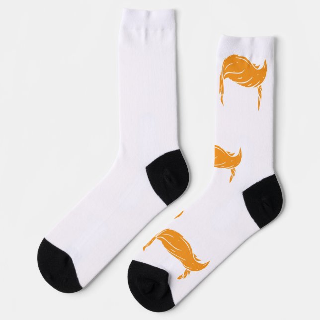 Grover Cleveland Golden Hair Socks (Left)