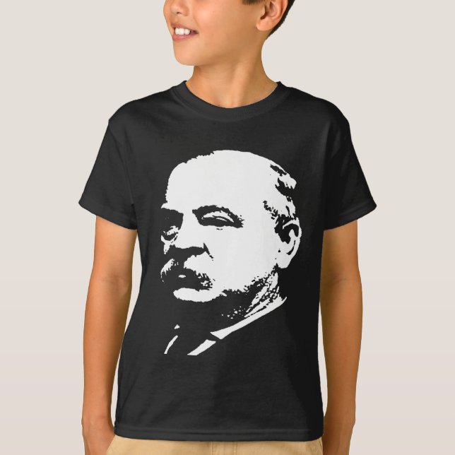 Grover Cleveland silhouette T-Shirt (Front)