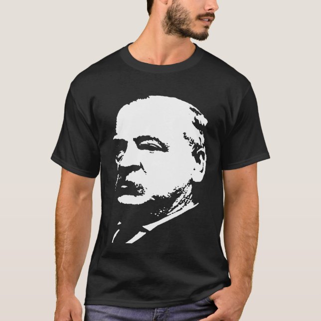 Grover Cleveland silhouette T-Shirt (Front)