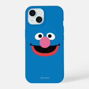 Grover Face Art iPhone 15 Case