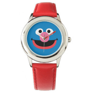 Grover Face Art Watch