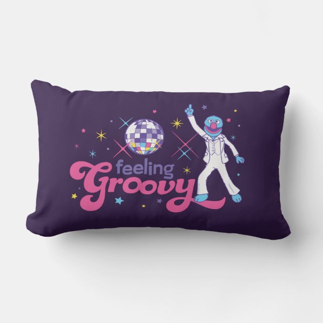 Grover | Feeling Groovy Lumbar Cushion (Front)