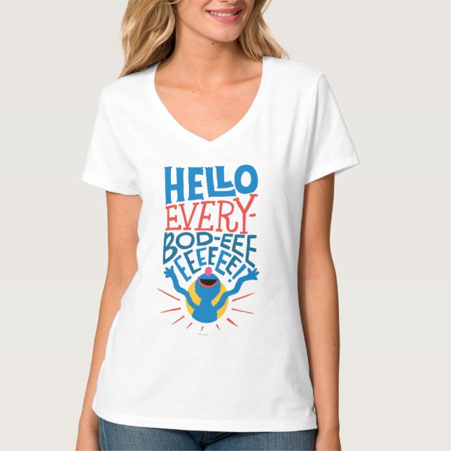 Grover Hello T-Shirt (Front)
