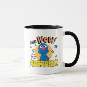 Grover I Am Too Adorable Mug