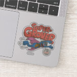 Grover Vintage Kids<br><div class="desc">Personalise your vintage Super Grover on your Zazzle product.  Decorate all your favourite things with this awesome Sesame Street sticker. Perfect for laptops or waterbottles!  | ©  2019 Sesame Workshop. www.sesamestreet.org</div>