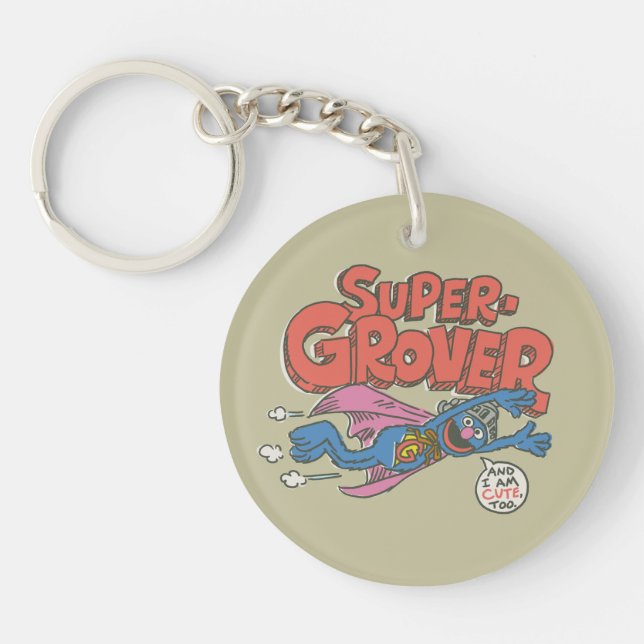 Grover Vintage Kids 1 Key Ring (Front)