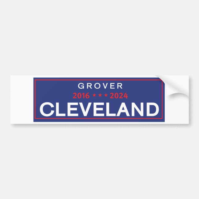 Grover vinyl bumper sticker (Front)