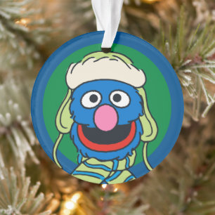 Grover Winter Hat Ornament
