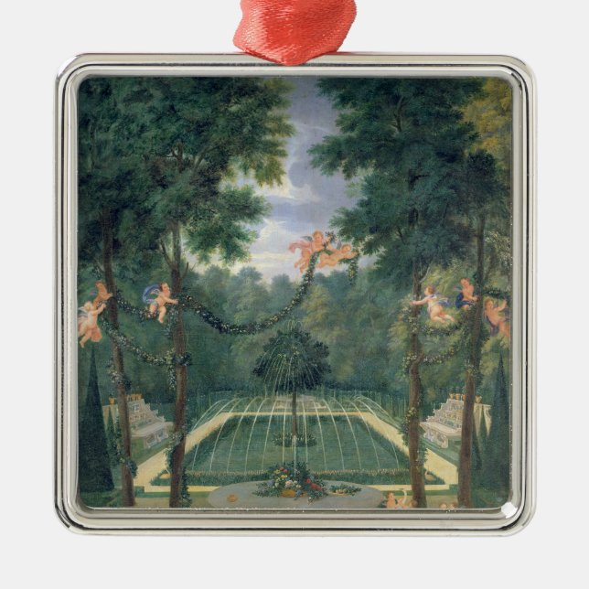 Groves of Versailles Metal Tree Decoration (Front)