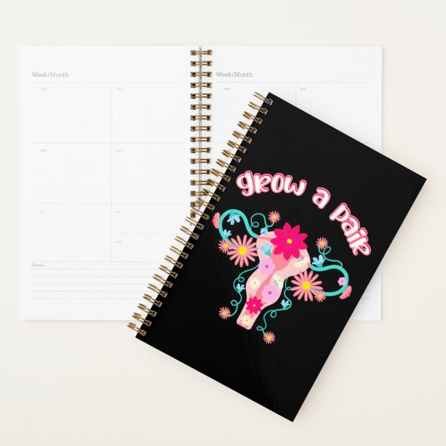 Grow A Pair - Feminist Empowered Women's Rights Planner (Display)