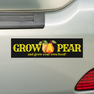 Grow a Pear Bumper Sticker