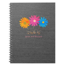 Grow and Blossom Notebook