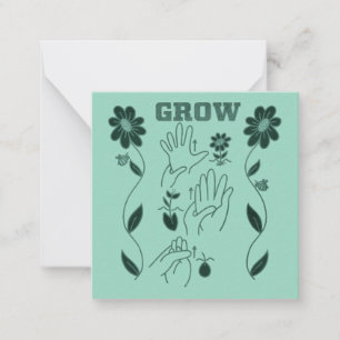 Grow - ASL Design Card