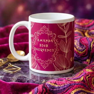 Grow At Your Own Pace Botanical High Frequency Mug
