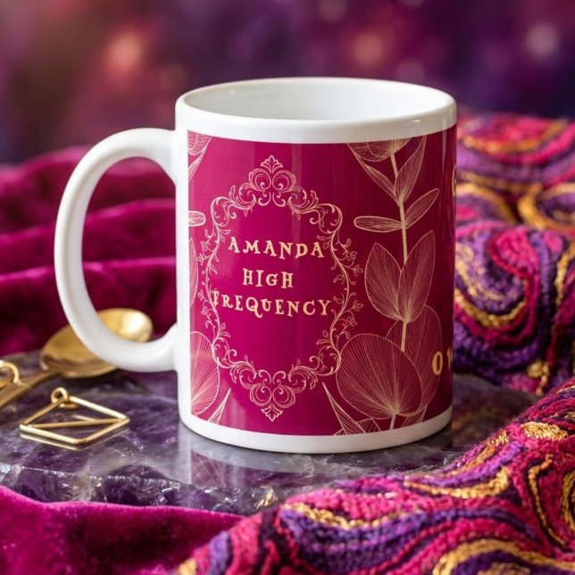 Grow At Your Own Pace Botanical High Frequency Mug (Creator Uploaded)