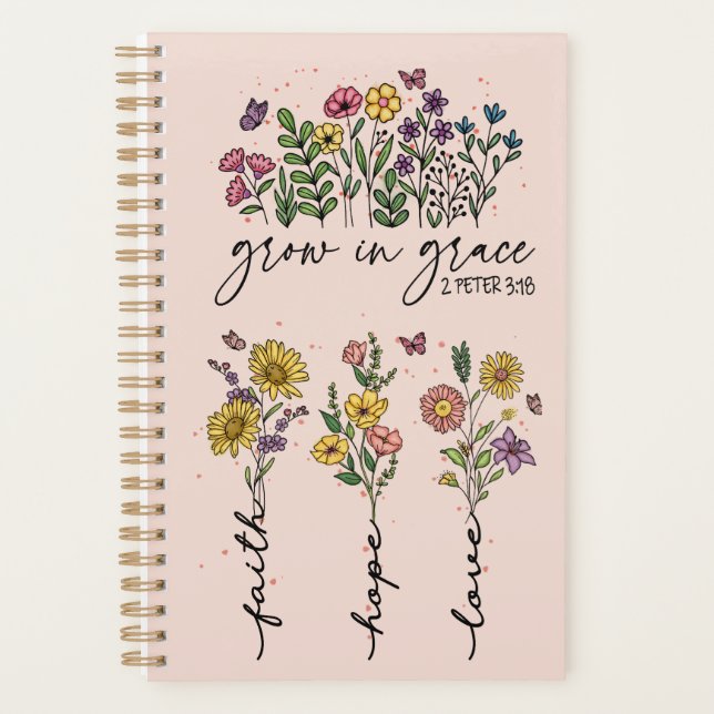 Grow in Grace Planner  (Front)