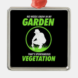 Grow In My Garden Metal Tree Decoration