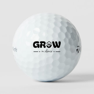 Grow in Silence Golf Balls
