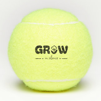 Grow in Silence Tennis Balls