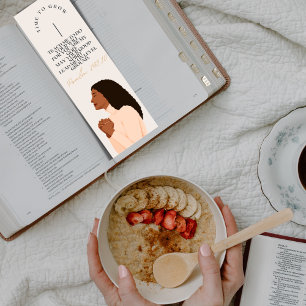 Grow in The Lord Christian Theme Bookmark Mini Business Card