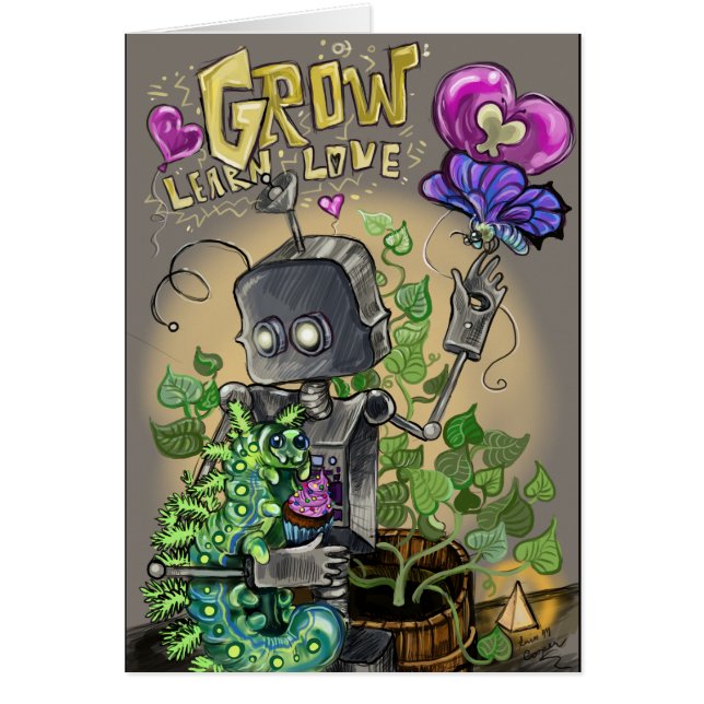 Grow Learn Love Smooshie and Bloop (Front)