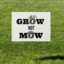Grow not Mow - No Mow May - Plant Natives