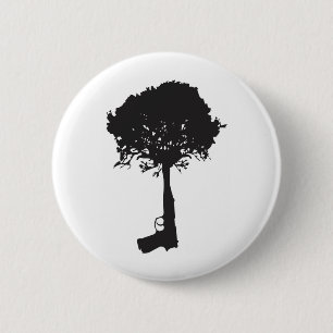 grow-peace 6 cm round badge