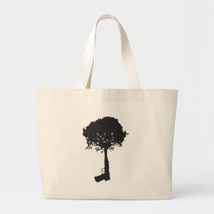 grow-peace large tote bag