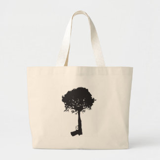 grow-peace large tote bag