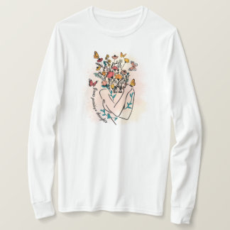 Grow positive thoughts. Customisable T-Shirt