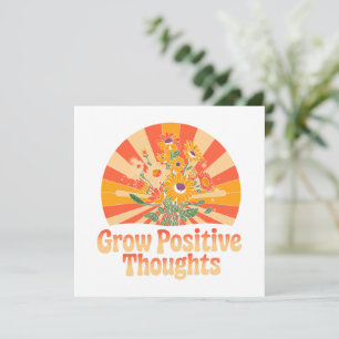 Grow Positive Thoughts – Inspirational Floral (4)