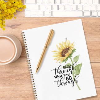 "Grow Through What You Go Through" Journal