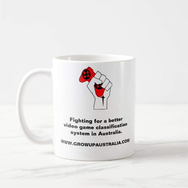 Grow up Australia iMug 2.0 Coffee Mug (Left)