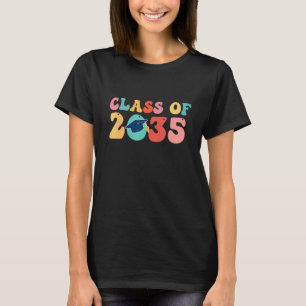 Grow With Me Class Of 2035 Graduation Preschool T-Shirt