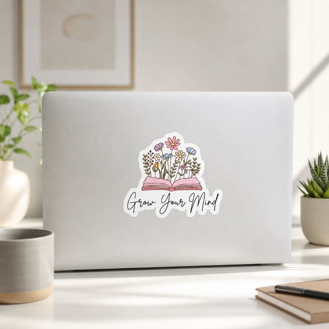 Grow Your Mind Book Lover Reading is Love (Creator Uploaded)