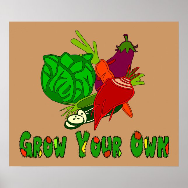 Grow Your Own Poster (Front)