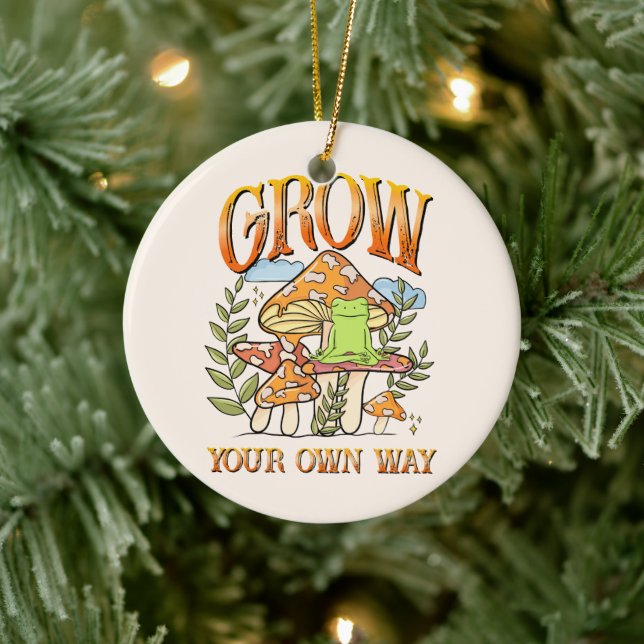 Grow Your Own Way Ceramic Tree Decoration (Tree)