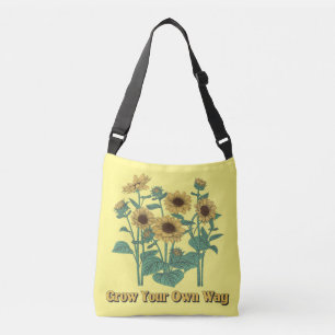 Grow your own way  crossbody bag