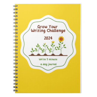 Grow Your Writing 2024 5 Min. a Day Journal