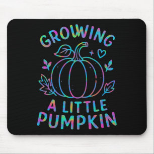 Growing A Little Pumpkin Fall Pregnancy Announceme Mouse Pad