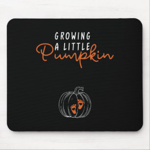 Growing A Little Pumpkin Fall Thanksgiving Mouse Pad