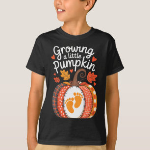 Growing A Little Pumpkin Maternity Pregnancy Thank T-Shirt