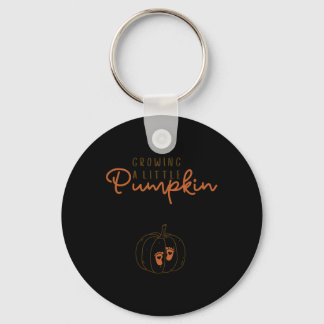 Growing A Little Pumpkin Thanksgiving Pregnancy An Key Ring