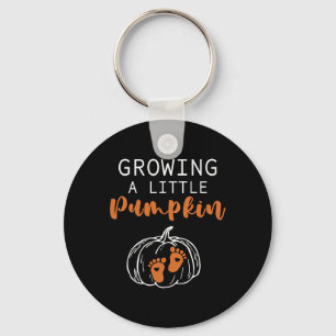 Growing A Little Pumpkin Thanksgiving Pregnancy An Key Ring
