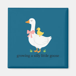 Growing a silly little goose pregnancy magnet